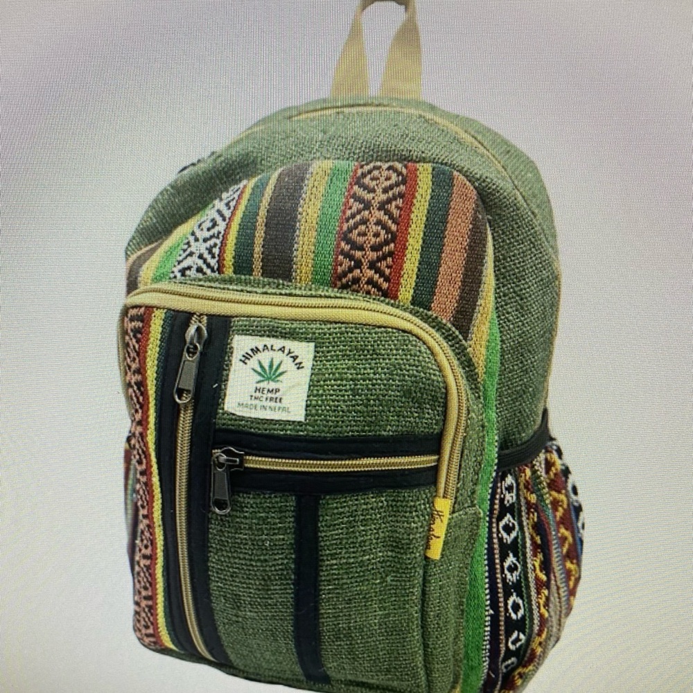 Himalayan hemp backpack - small